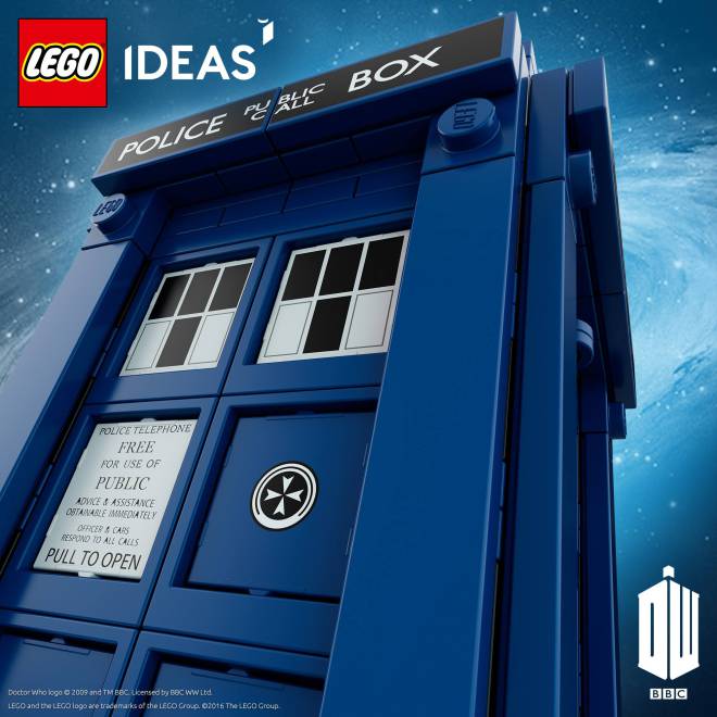 Offizielles Primo-Bild vom LEGO Ideas Doctor Who Set